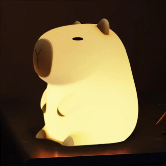 Charlie the Portable Capybara: Light Up Your Nights with Cuteness